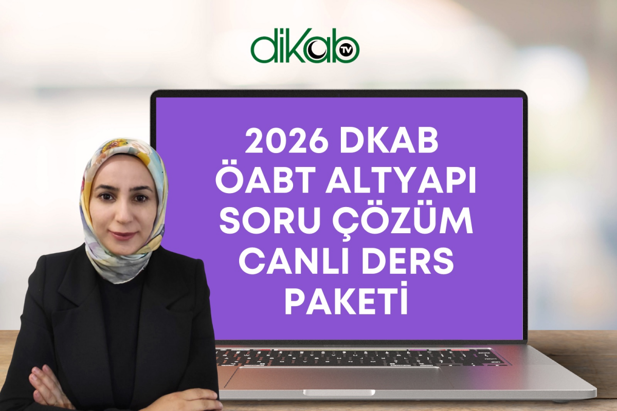 2026 DKAB ÖABT ALTYAPI SORU ÇÖZÜM CANLI DERS PAKETI