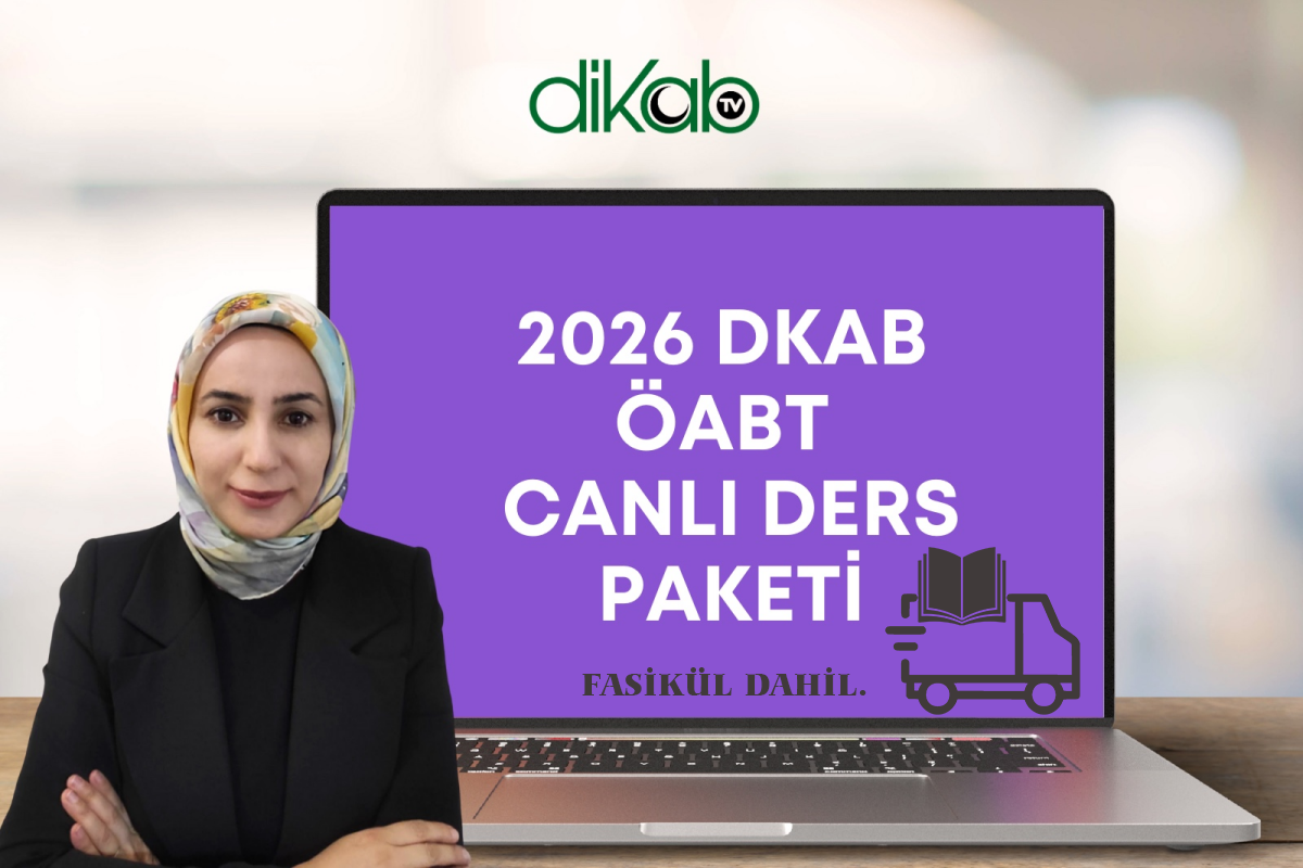 2026 DKAB ÖABT CANLI DERS PAKETİ+Fasikül